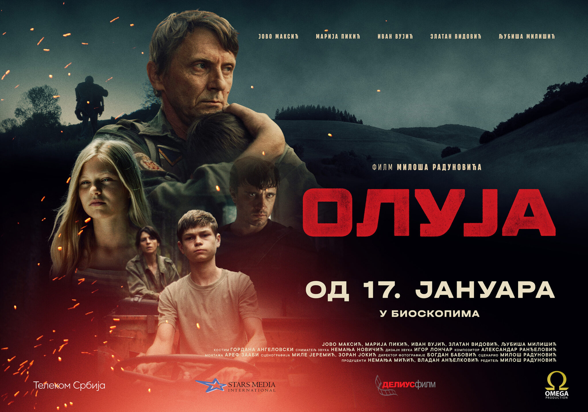 Film „Oluja“ je stigao u srpske bioskope Mreža kinoprikazivača Srbije